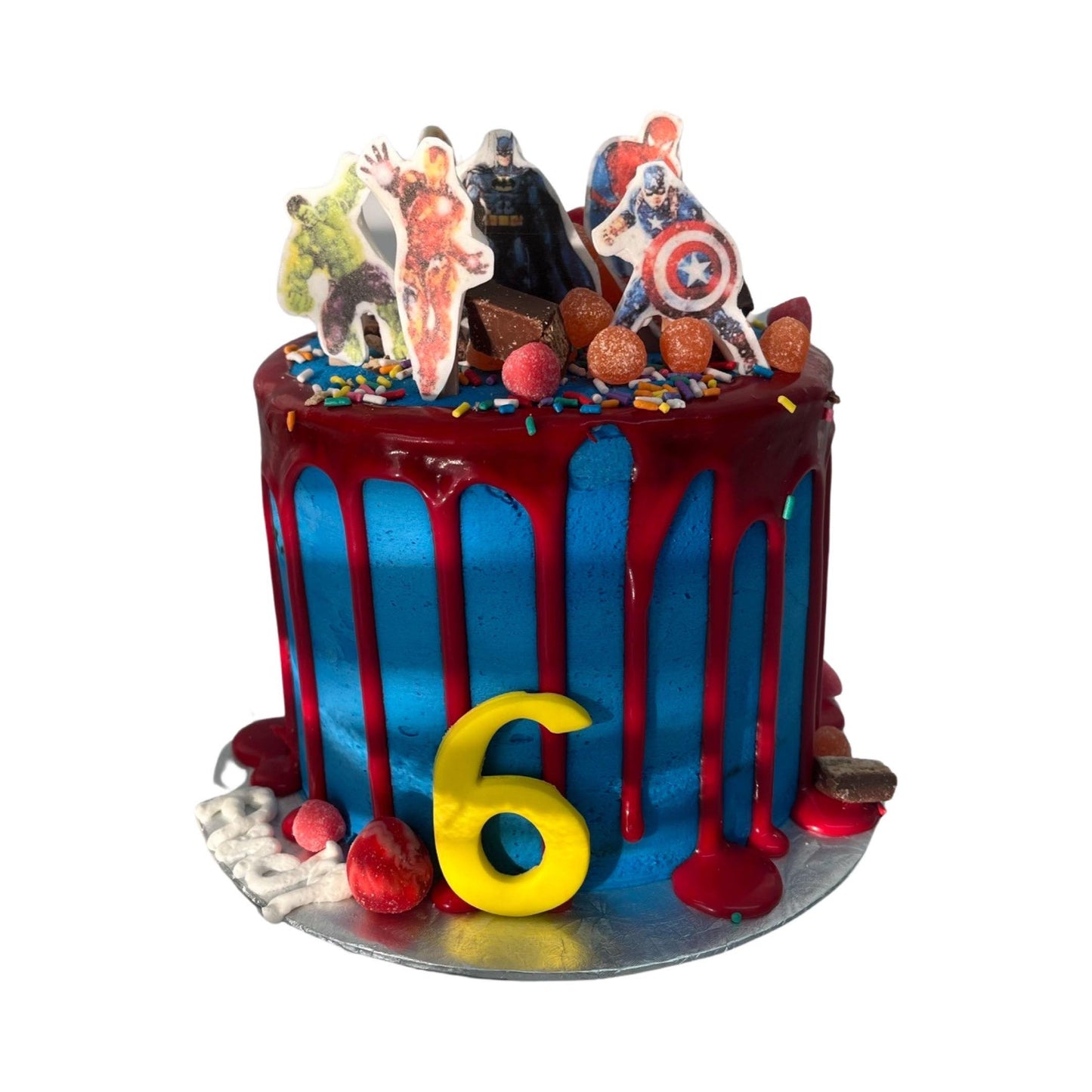 Gâteau Super-Héros
