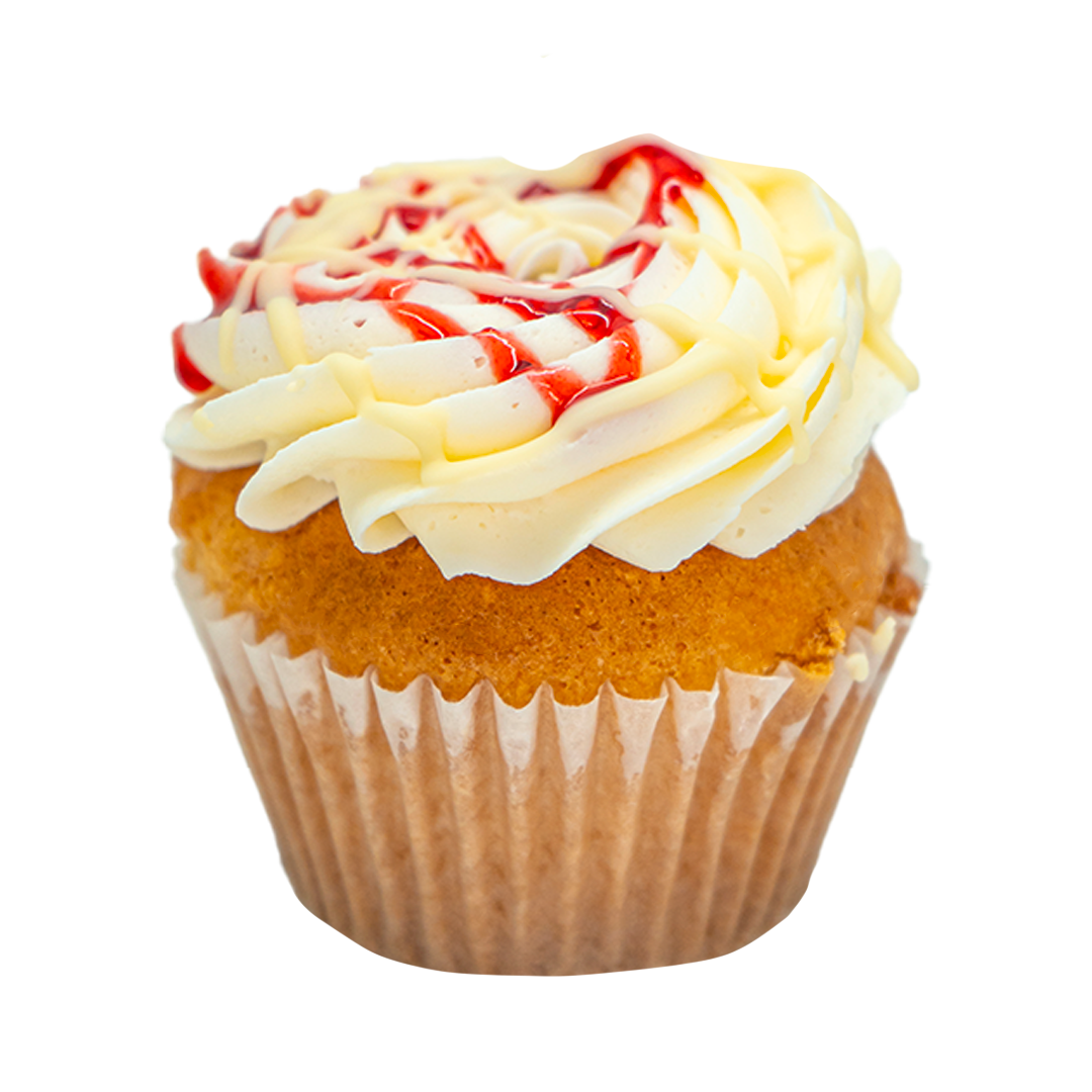 Cupcakes vanille-framboise